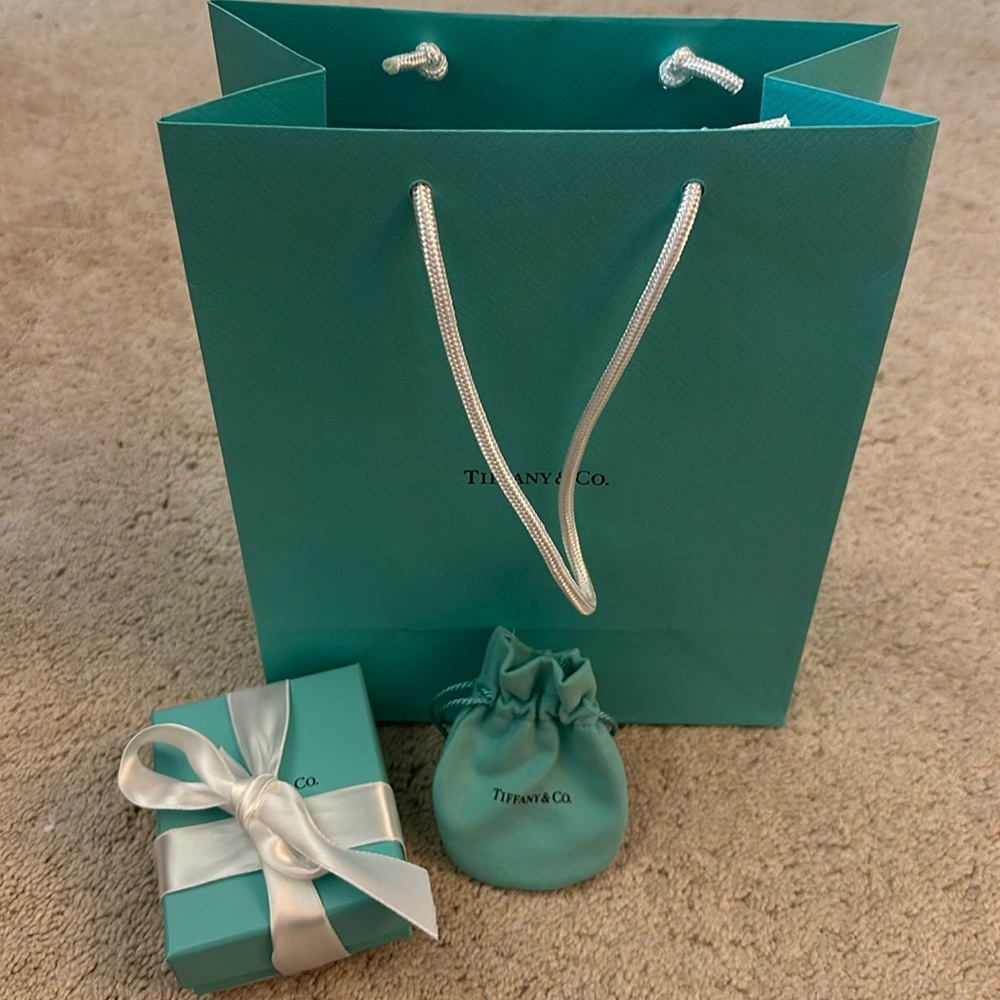 Tiffany & Co. Box, dustbag, and bag